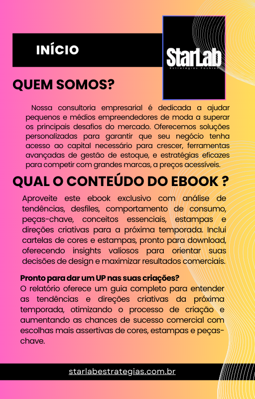 E-book Primavera/Verão 2025 - FEMININO